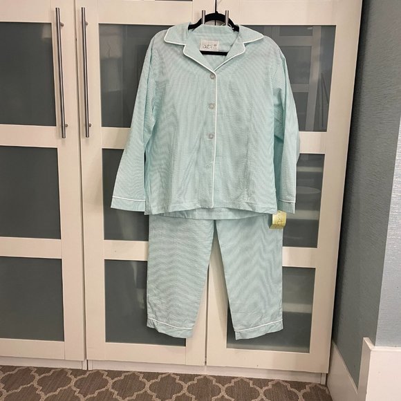 Cat’s pajamas Seersucker Stripe PJ - Picture 6 of 16